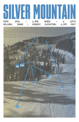 Silver Mountain Resort Poster
