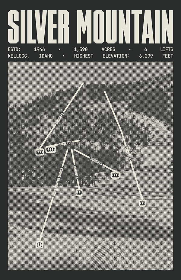 Silver Mountain Resort Poster