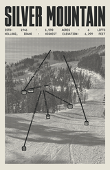 Silver Mountain Resort Poster