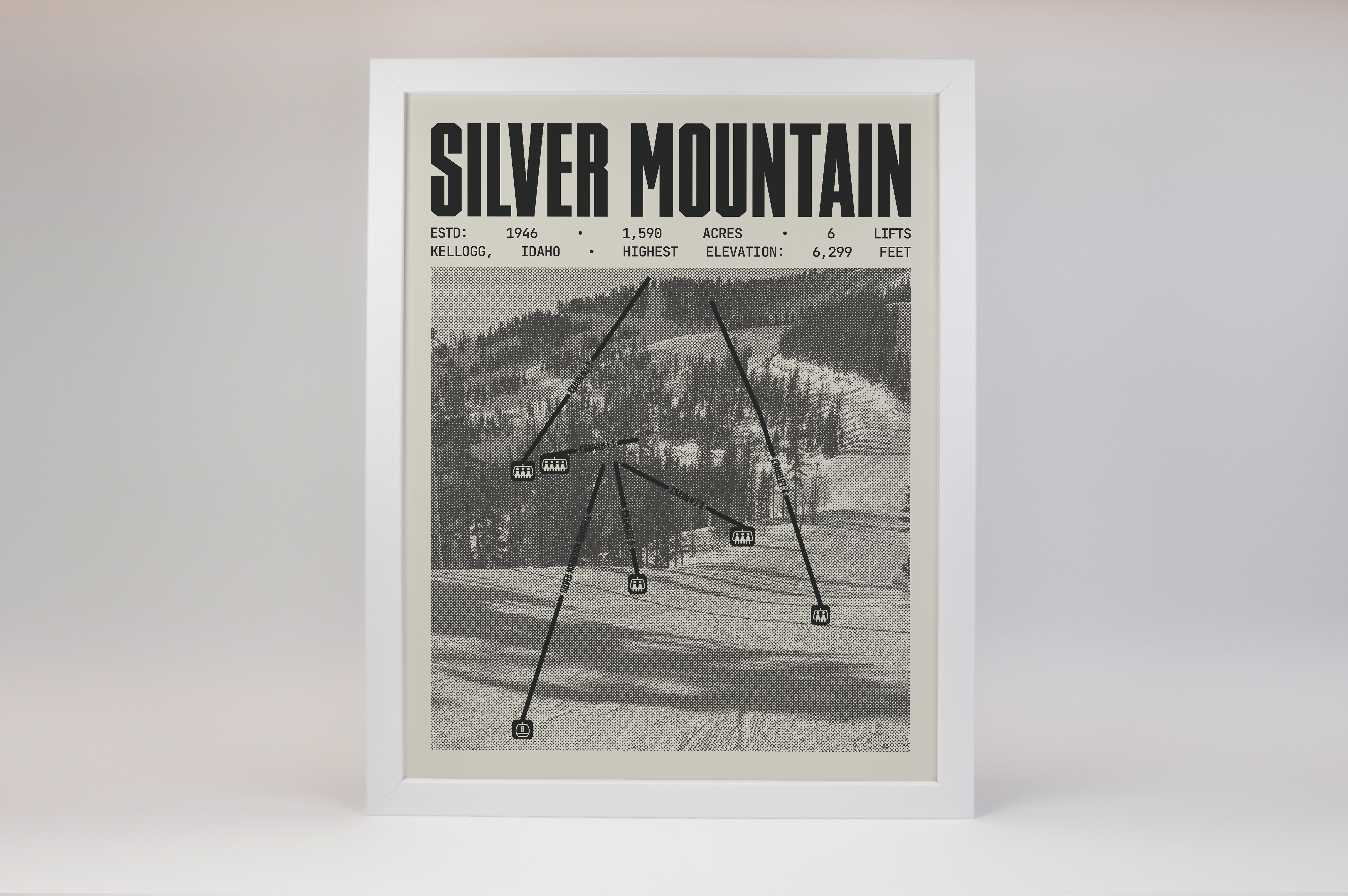 Silver Mountain Resort Poster