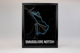 Smugglers Notch Resort Map Poster – Vermont