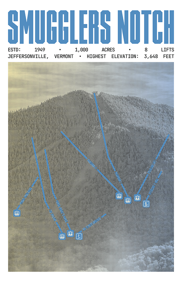 Smugglers Notch Resort Poster