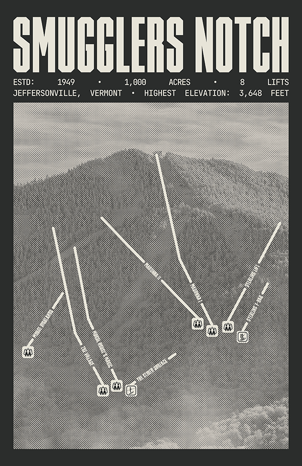 Smugglers Notch Resort Poster