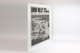Snow Valley Ski Ranch Ski Resort Poster