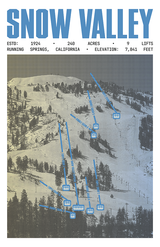 Snow Valley Resort Poster