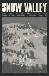 Snow Valley Resort Poster