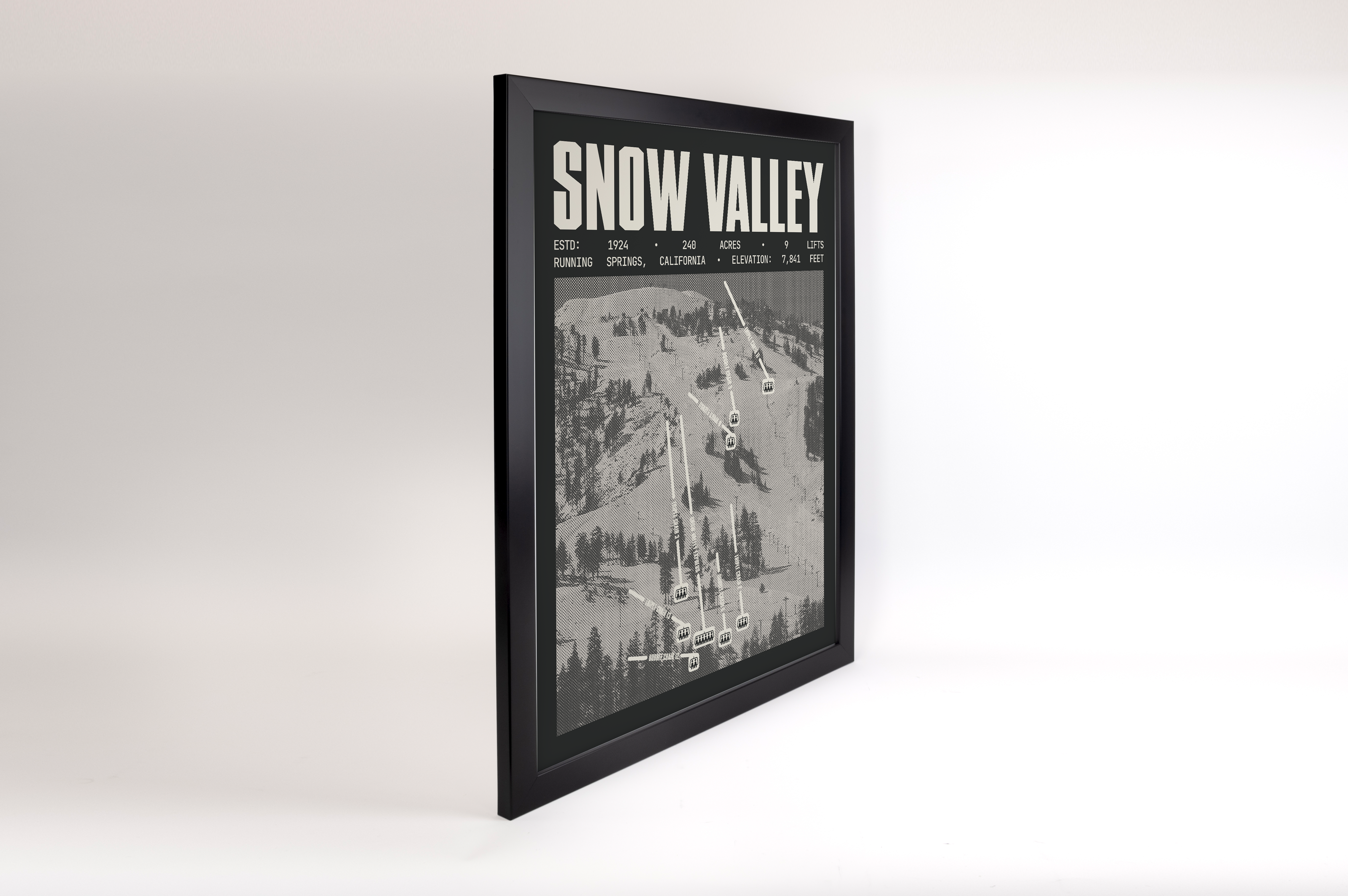 Snow Valley Resort Poster