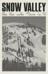 Snow Valley Resort Poster
