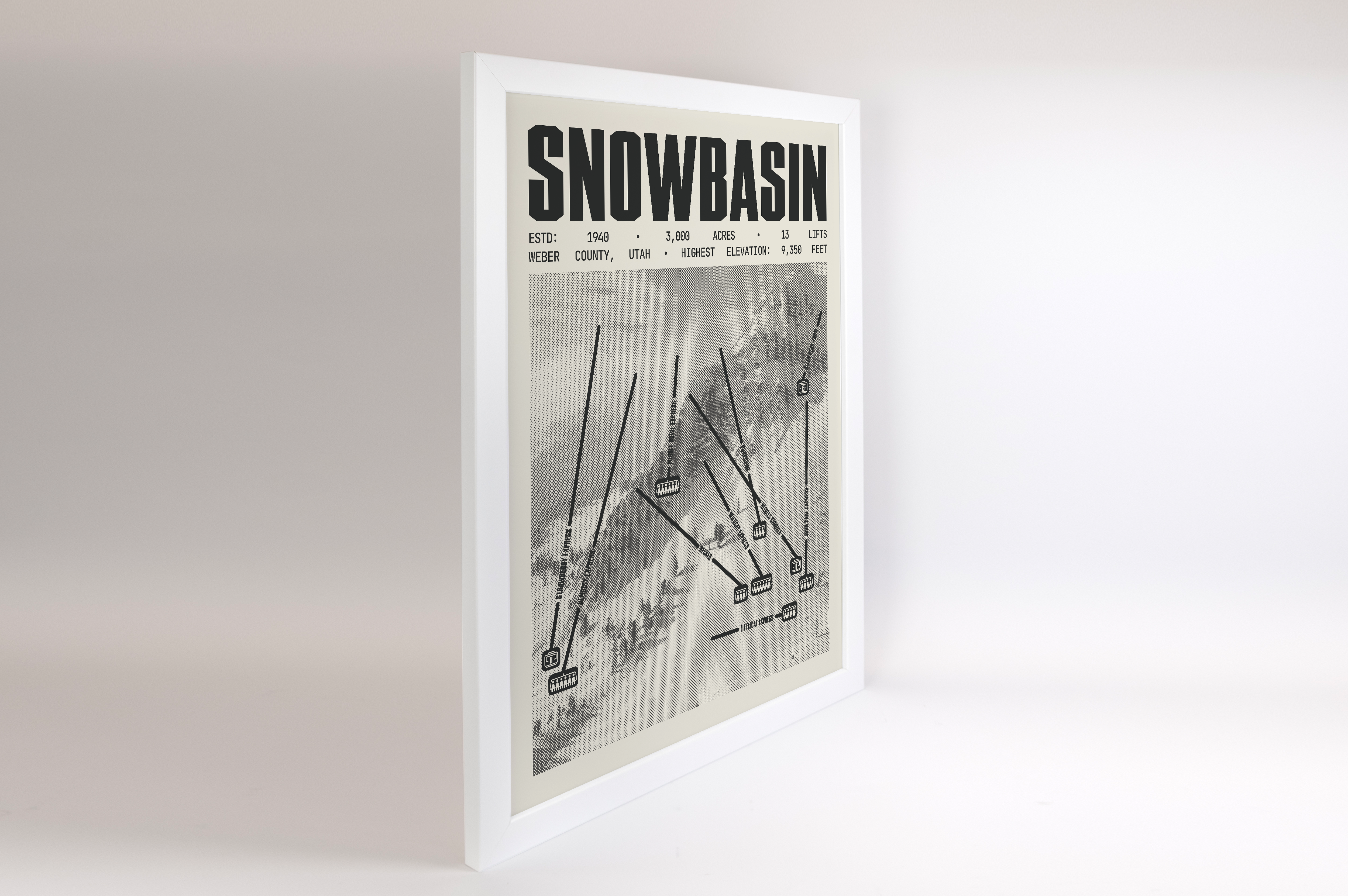 Snowbasin Resort Poster
