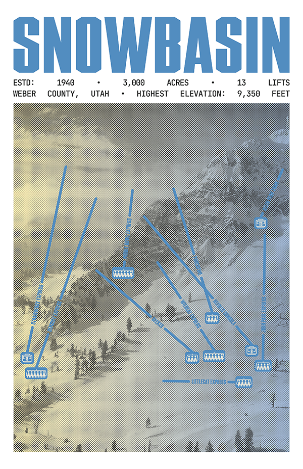 Snowbasin Resort Poster