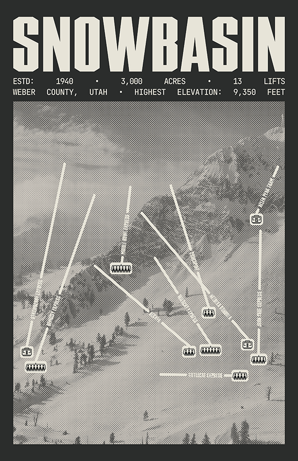 Snowbasin Resort Poster