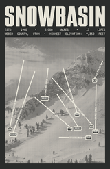 Snowbasin Resort Poster