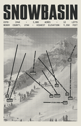 Snowbasin Resort Poster