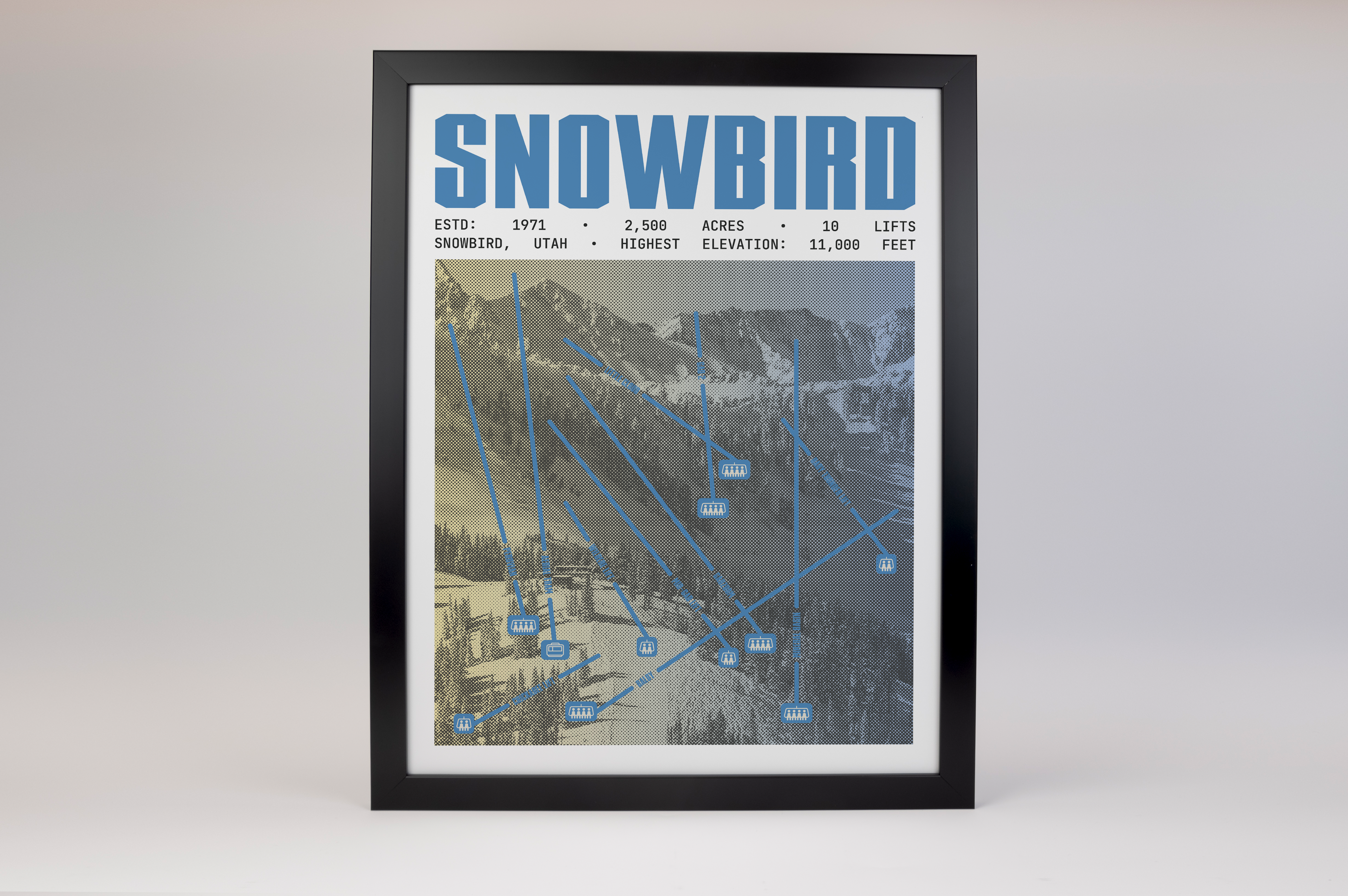 Snowbird Resort Poster