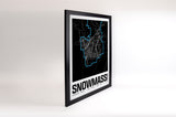 Snowmass Resort Map Poster – Colorado