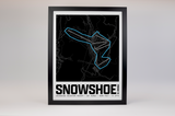 Snowshoe Mountain Resort Map Poster – West Virginia