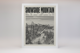 Snowshoe Mountain Resort Poster