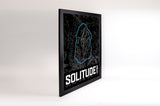 Solitude Resort Map Poster – Utah