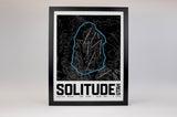 Solitude Resort Map Poster – Utah
