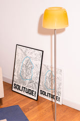 Solitude Resort Map Poster – Utah