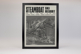 Steamboat Ski Resort Poster