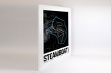 Steamboat Resort Map Poster – Colorado