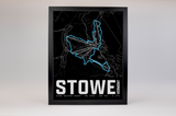 Stowe  Resort Map Poster – Vermont