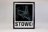 Stowe  Resort Map Poster – Vermont