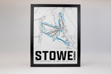 Stowe  Resort Map Poster – Vermont