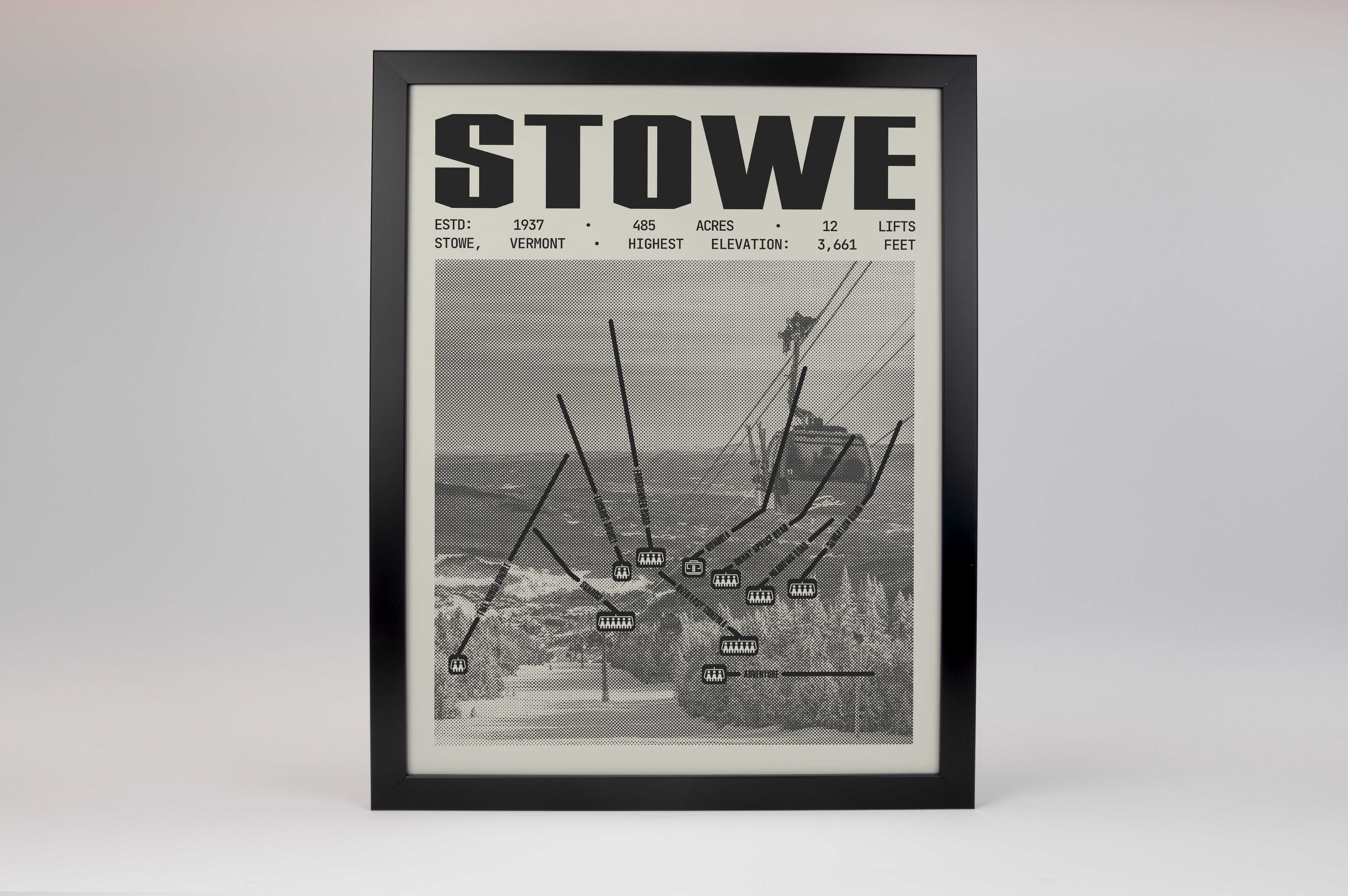 Stowe Resort Poster
