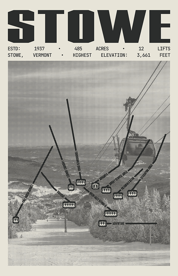 Stowe Resort Poster