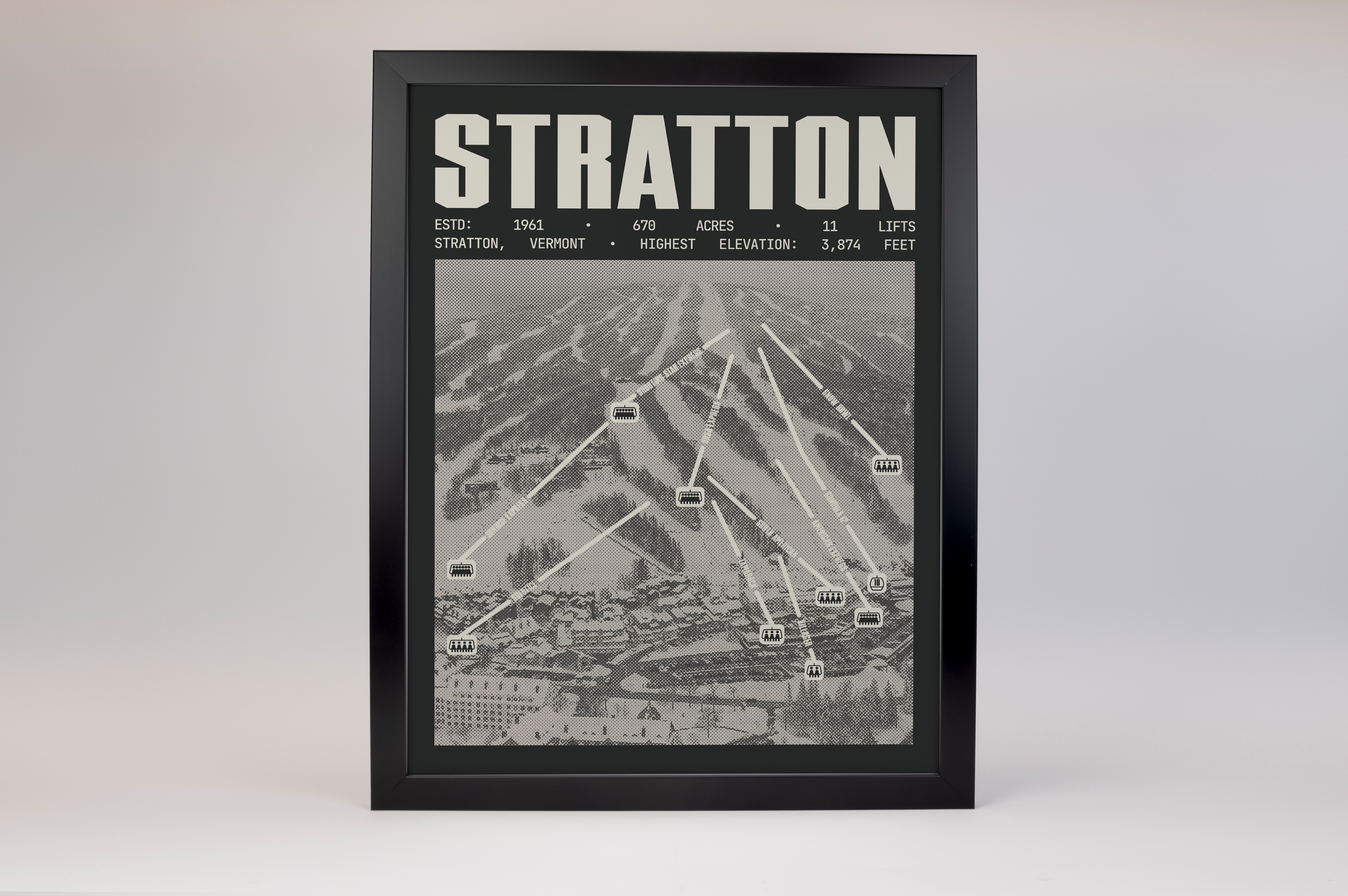 Stratton Resort Poster