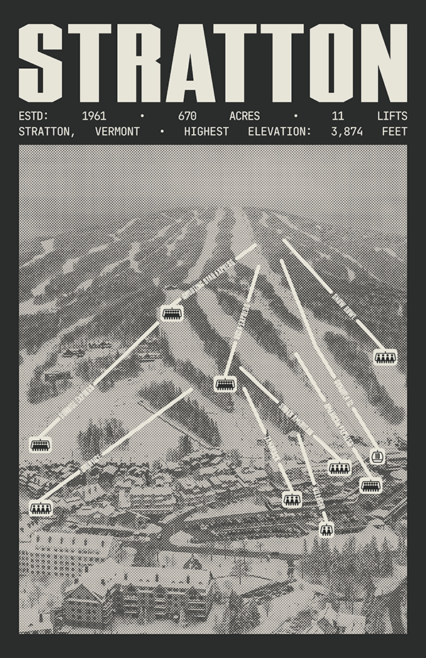 Stratton Resort Poster
