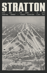 Stratton Resort Poster