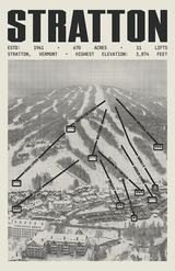 Stratton Resort Poster
