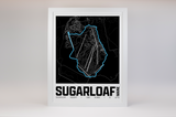 Sugarloaf Map Poster – Maine