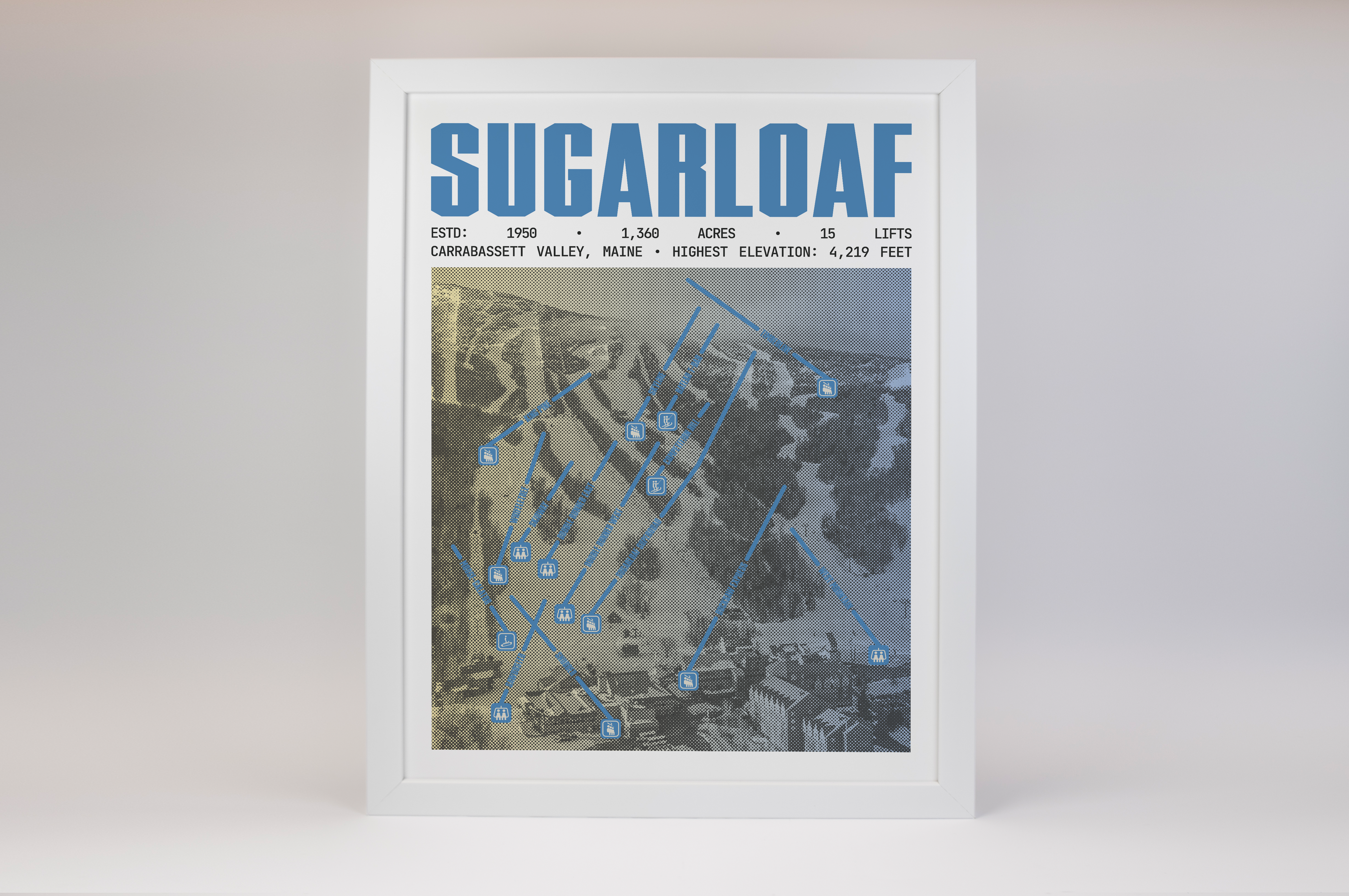Sugarloaf Resort Poster