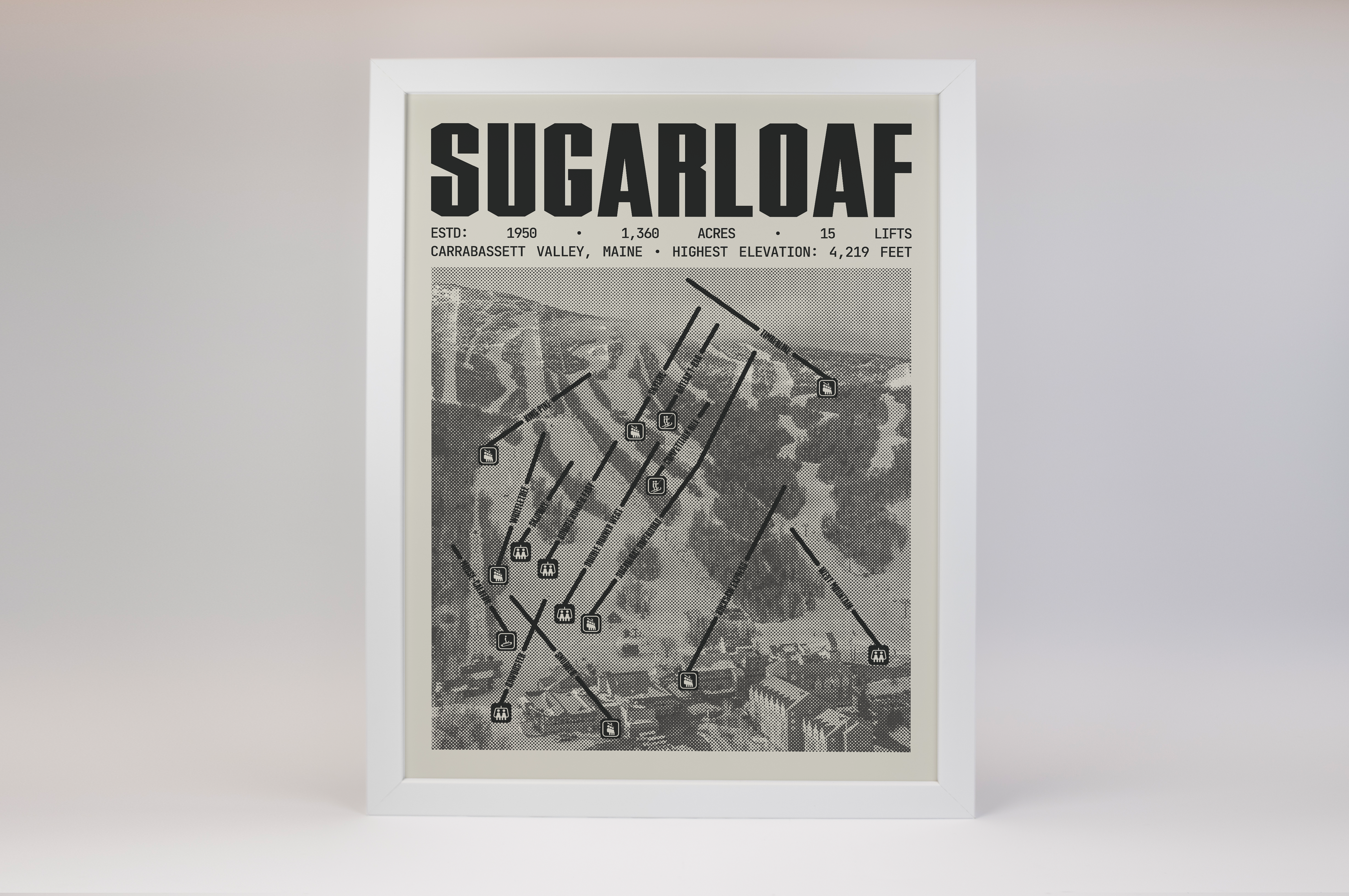 Sugarloaf Resort Poster
