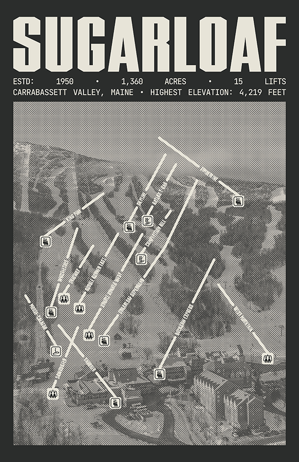 Sugarloaf Resort Poster