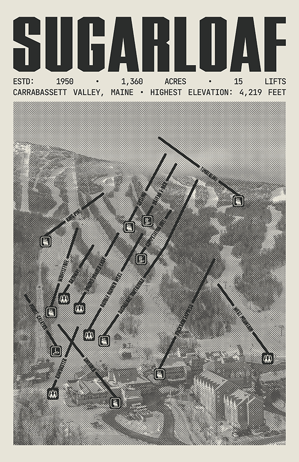 Sugarloaf Resort Poster