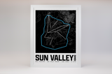 Bald Mountain - Sun Valley Resort Map Poster – Idaho