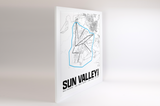 Bald Mountain - Sun Valley Resort Map Poster – Idaho