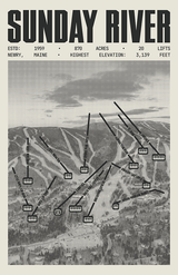 Sunday River Resort Poster