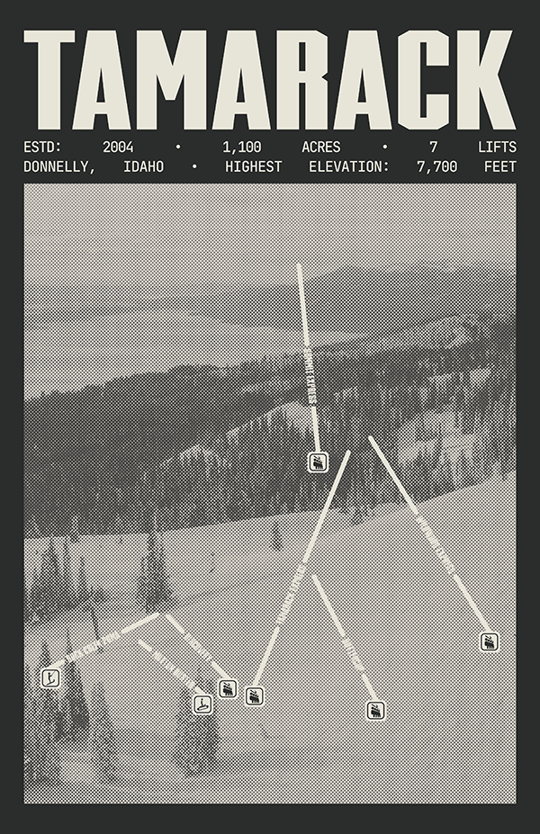 Tamarack Resort Poster