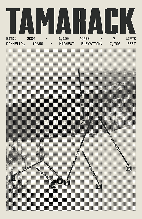 Tamarack Resort Poster
