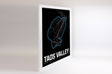 Taos Resort Map Poster – New Mexico