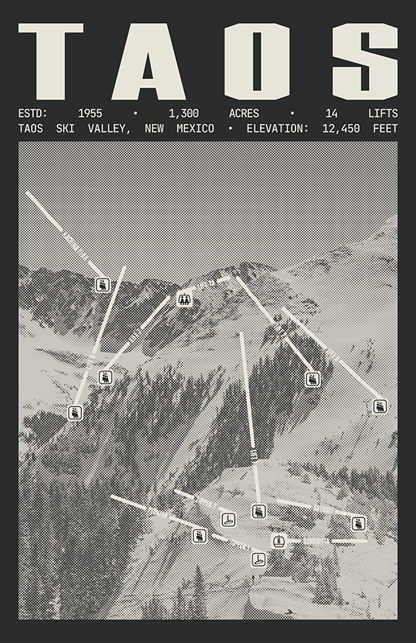 Taos Resort Poster