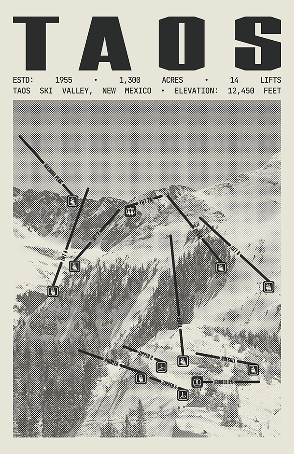 Taos Resort Poster