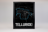 Telluride Resort Map Poster – Colorado