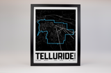 Telluride Resort Map Poster – Colorado